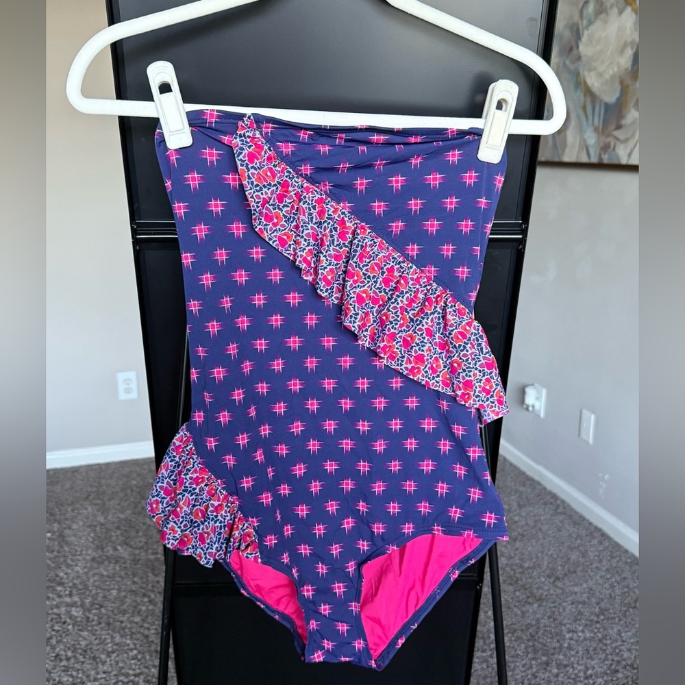 Marc By Marc Jacobs Pink and Blue Swimsuit